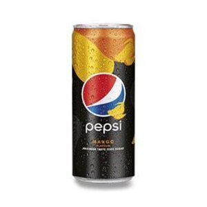 Pepsi Mango - kolový nápoj - plech 0,33 l