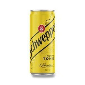 Schweppes Tonic - tonicový nápoj - Tonic, plech 0,33 l