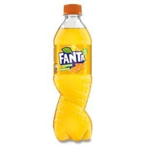 Fanta pomeranč - pomerančový nápoj - 0,5 l