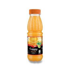 Cappy Pulpy - ovocný nápoj - Pomeranč, 0,33 l