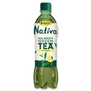 Rauch Nativa Green Tea Lemon - zelený čaj, 0,5 l