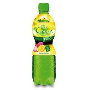 Pfanner Grüne Tee - zelený čaj - Lychee, 0,5 l