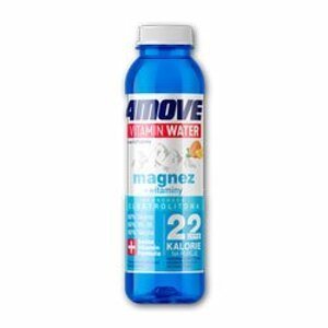 4Move Vitamin Water Magnesium + Vitamins - nesycený nápoj - 556 ml