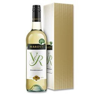 Hardys VR Chardonnay - bílé víno, 0,75 l - dárkové balení