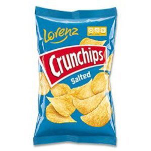 Lorenz Crunchips - bramborové lupínky - solené, 75 g