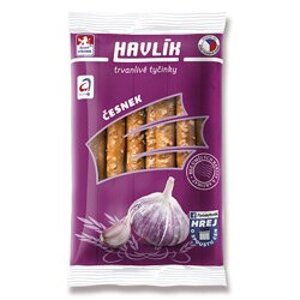 Havlík - tyčinky se sýrem a solí - Česnek, 90 g