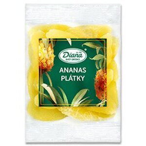 Diana - sušený ananas plátky, 100 g