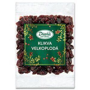 Diana - sušená klikva velkoplodá - brusinky, 100 g