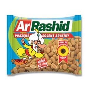 ArRashid - arašídy pražené solené, 200 g