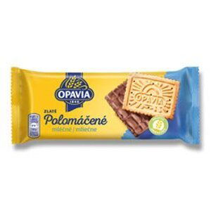 Opavia Zlaté - polomáčené sušenky mléčné, 100 g