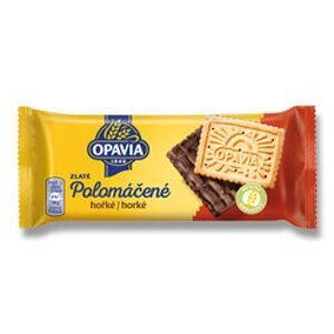 Opavia Zlaté - polomáčené sušenky hořké, 100 g