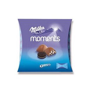 Milka Moments Mini - čokoládové pralinky - Oreo, 92 g