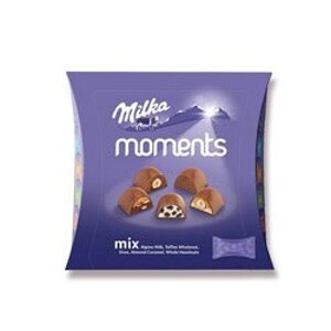 Milka Moments Mini - čokoládové pralinky - výběr příchutí, 97 g