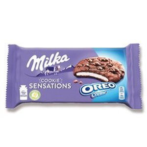 Milka Cookie Sensations - sušenky - Oreo, 156 g