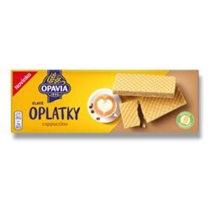 Opavia Zlaté Oplatky - cappuccino, 146 g