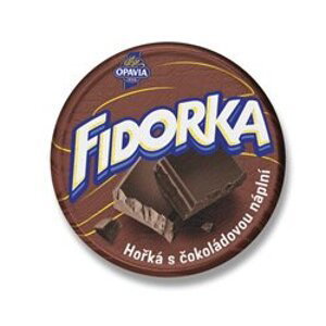 Opavia Fidorka - hořká s čokoládou, 30 g