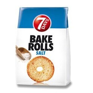 7 Days Bake Rolls - slané krekry - sůl, 80 g