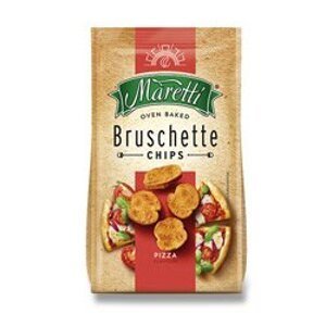 Maretti Bruschette Chips - pečené krekry - pizza, 70 g