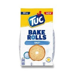 Tuc Bake Rolls - slané krekry - sůl, 80 g