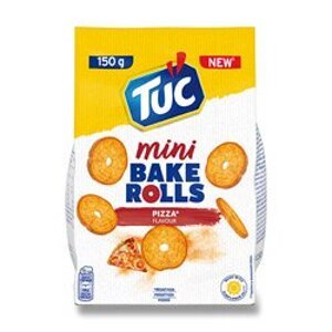 Tuc mini Bake Rolls - slané krekry - pizza, 150 g