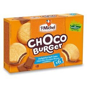 St Michel Choco Burger - měkké pečivo s mléčnou čokoládou - 180 g