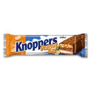 Knoppers PeanutBar - čokoládová tyčinka - arašídová, 40 g