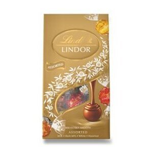 Lindor Assorted - čokoládové pralinky - mix druhů, 137 g