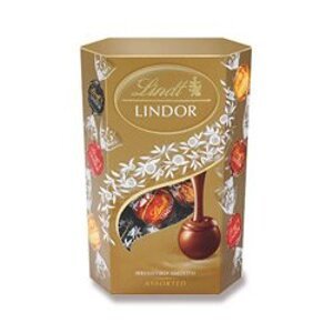 Lindor Assorted - čokoládové pralinky - zlatá směs, 337 g