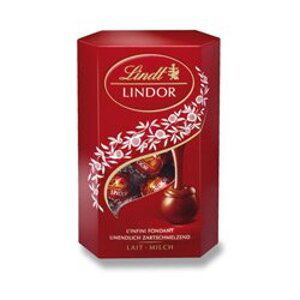 Lindor Milk - čokoládové pralinky - mléčné, 337 g
