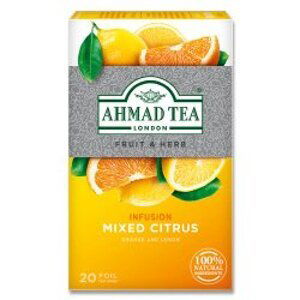 Ahmad Tea  - ovocný čaj - citrusový mix