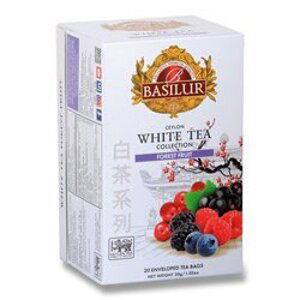 Basilur Ceylon White Tea Collection - bílý čaj - lesní ovoce