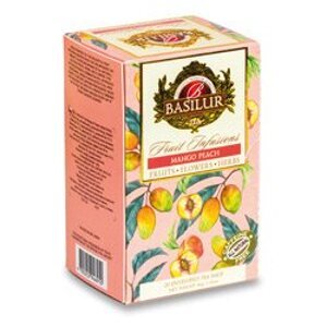 Basilur Fruit Infusions - ovocný čaj - mango a broskev