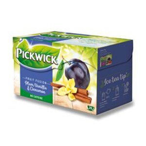 Pickwick - ovocný čaj - švestky s vanilkou a se skořicí