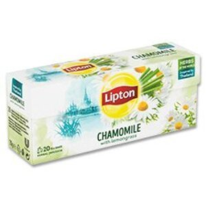 Lipton Herbs of the World - bylinný čaj - heřmánek a citronová tráva
