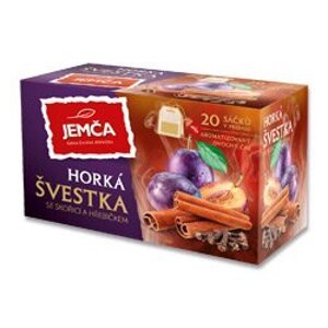 Jemča - ovocný čaj - horká švestka se skořicí a hřebíčkem