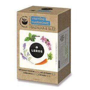 Leros Vnitřní harmonie - bylinný čaj - bazalka & sléz