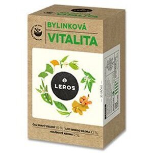 Leros - bylinný čaj - Bylinková vitalita
