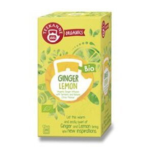 Teekanne Organics - bylinný čaj - zázvor s citronem