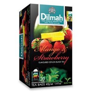 Dilmah - černý čaj - mango a jahoda