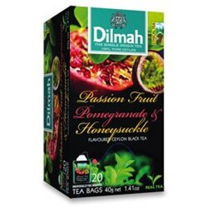 Dilmah - černý čaj - maracuja a granátové jablko