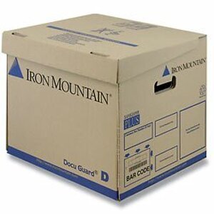 Iron Mountain DG/D - archivační krabice na pořadače
