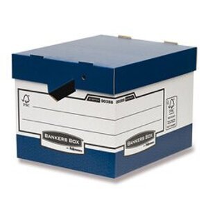 Fellowes Bankers Box ERGO-Box - archivační krabice - 335 x 292 x 404 mm