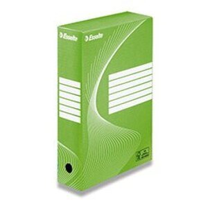Esselte 80 - archivační krabice - 80 mm, zelená