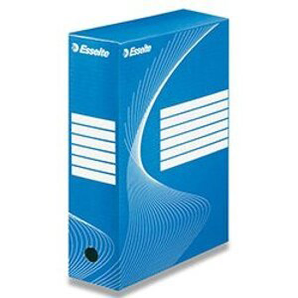 Esselte 100 - archivační krabice - 100 mm, modrá