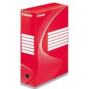 Esselte 100 - archivační krabice - 100 mm, červená