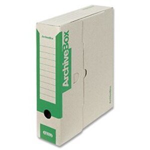 EMBA Archiv box Colour  - archivační box - 75 mm, zelený