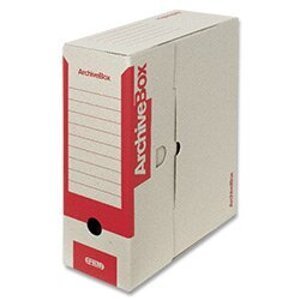 EMBA Colour - archivační box - 330 × 260 × 110 mm, červený