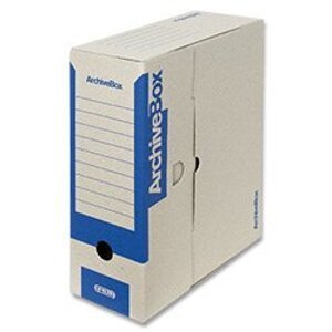 EMBA Colour - archivační box - 330 × 260 × 110 mm, modrý