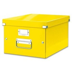 Leitz Click & Store - krabice A4 - žlutá
