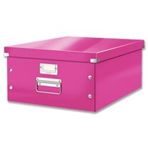Leitz Click & Store - krabice A3 - růžová